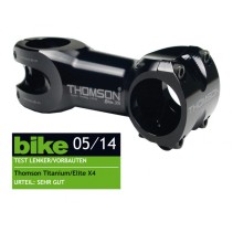 THOMSON POTENCE A-HEAD ELITE X4 NOIR 1-1/8   X 0° X 120MM X - 115101-35-BK - 875850002203