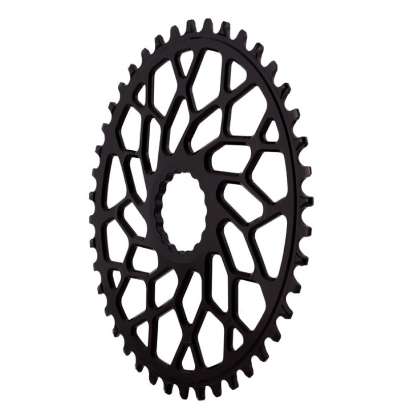 PL.ABSOLUTE BLACK OVALE 40D DM EASTON GRAVEL 1x10-12V ALU NR - EAOV40BK - 5110846003440