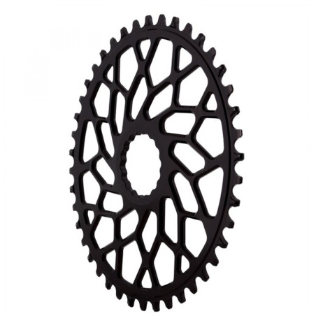 PL.ABSOLUTE BLACK OVALE 40D DM EASTON GRAVEL 1x10-12V ALU NR - EAOV40BK - 5110846003440