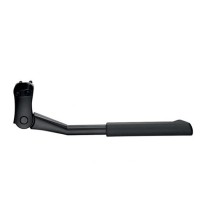 BEQUILLE VELO LATERALE REGLABLE 24/28'' URSUS WAVE REAR ALU NOIR E BIKE/VAE (FIX. 2 VIS 18