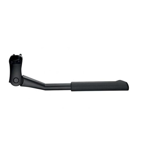 BEQUILLE VELO LATERALE REGLABLE 24/28'' URSUS WAVE REAR ALU NOIR E BIKE/VAE (FIX. 2 VIS 18