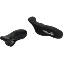 XLC BE-A08 EMBOUTS ERGONOMIQUES 125MM ALU NOIRS - 2501571600 - 4032191694993