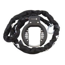 ANTIVOL VELO FER A CHEVAL M-WAVE (OUVERTURE 56MM) CHAINE 90 CM