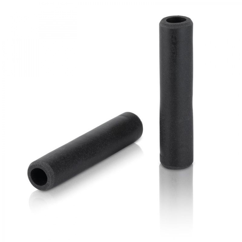 XLC GR-S31 JEU DE POIGNÉES DE SILICONE 130 mm NOIR - 2501581010 - 4055149122652