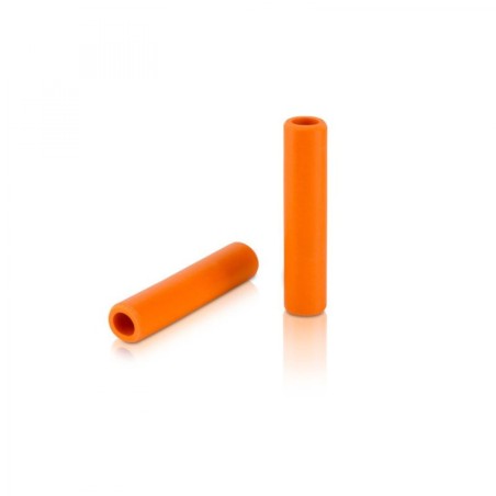 XLC GR-S31 JEU DE POIGNÉES DE SILICONE 130 mm ORANGE - 2501581017 - 4055149122843