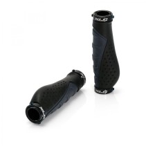 XLC GR-S07 JEU DE POIGNÉES ERGONOMIQUES 140MM NOIRS/GRISES - 2501585100 - 4032191746326