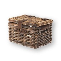 PANIER AVANT BASIL DENTON EN OSIER MARRON A/COUVERCLE 18 L - 13060 - 8715019130601