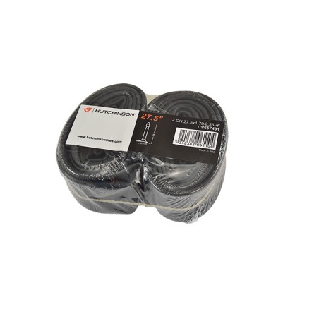 CHAMBRE AIR VTT 27.5X1.70/2.35 VP HUTCHINSON (LOT DE 2 ) PRIX NET