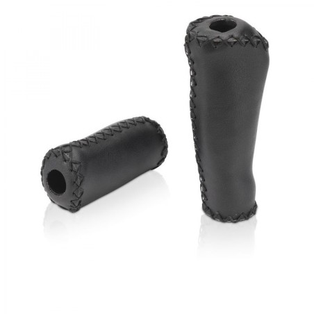 XLC GR-G11 JEU DE POIGNÉES RÉTRO 135/92 mm NOIRES - 2501588910 - 4055149018702