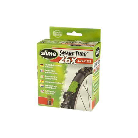 CHAMBRE AIR VTT 26X1.75/2.125 VP SLIME AVEC LIQUIDE ANTI-CREVAISON
