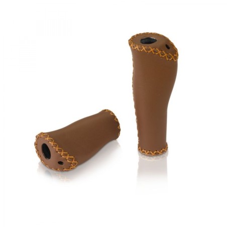 XLC GR-S29 JEU DE POIGNÉES CUIR 135/92 mm MARRON - 2501589330 - 4055149037895