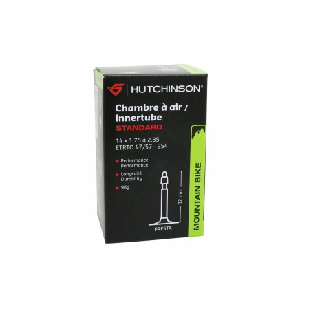 CHAMBRE A AIR VELO 14 x 1.75 HUTCHINSON VALVE PRESTA 32mm