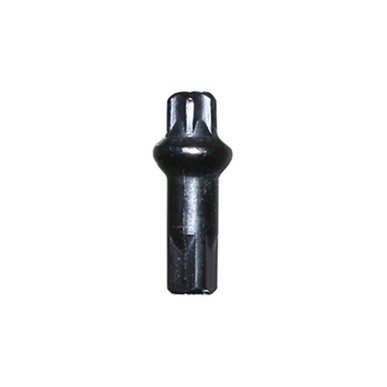 ECROU DE RAYON DT SWISS 15mm METAL LEGER NOIR 2mm (UNITE)