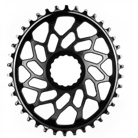 PL.ABSOLUTE BLACK OVALE 48D DM EASTON GRAVEL 1x10-12V ALU NR - EAOV48BK - 5110846003488