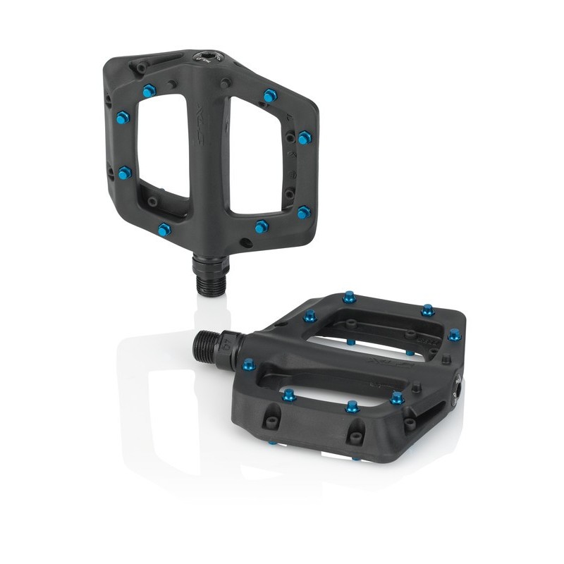 PÉDALES PLATEFORME XLC PD-M23 NOIR/BLEU - 2501813622 - 4055149219864