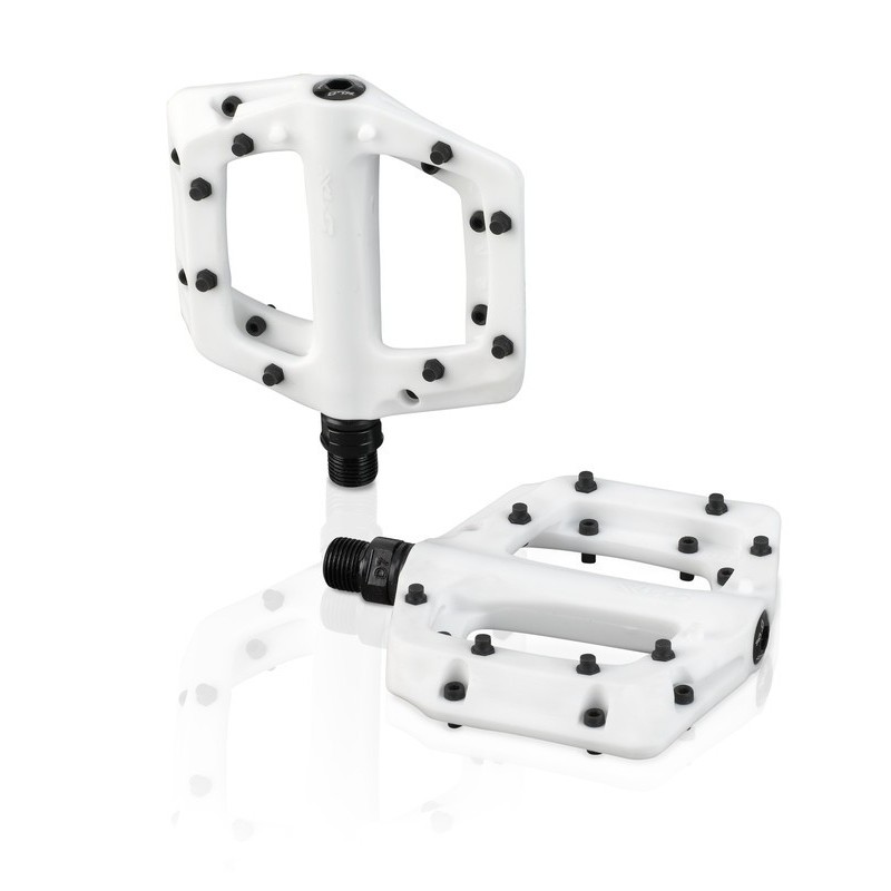PÉDALES PLATEFORME XLC PD-M23 BLANC/NOIR - 2501813623 - 4055149219888