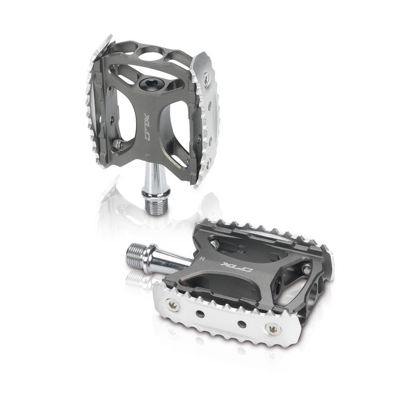 PÉDALES VTT/TREKKING XLC PD-M17 GRIS/NOIR - 2501837001 - 4032191963235