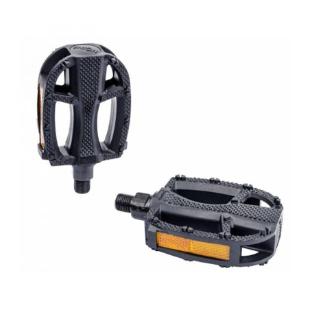 XLC PD-C15 PeDALES ENFANT/JUNIOR 1/2 NR/GR A/ReFLECTEURS - 2501840950 - 4055149356545