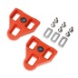 XLC PD-X04 CALES P/PÉDALES XLC COMPATIBLE LOOK 9º ROUGES - 2501890700 - 4032191840925