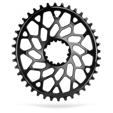 PLATEAU ABSOLUTE BLACK OVALE 36D DM CX SRAM 1x10/12V ALU NR - SRCXOV36BK - 5110846001279