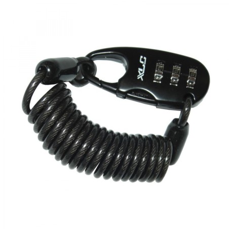 XLC LO-L05 ANTIVOL COMBINAISON SCAREFACE 3x1200mm SECURITÉ 1 - 2502314000 - 4032191877112