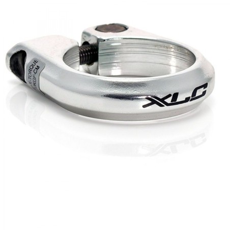 XLC PC-B02 COLLIER TIGE SELLE ALU A/VIS HÉXAG.28.6 mm ARGENT - 2502060800 - 4032191669564