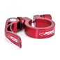 XLC PC-L04 COLLIER TIGE ALU FERMETURE RAPIDE 34.9 mm ROUGE - 2502064107 - 4032191797694