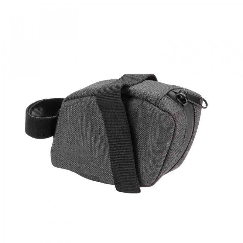 SACOCHE SELLE GES AKONDIA 12x9x5cm GRIS/NOIRE - P144X00 - 8435274991457
