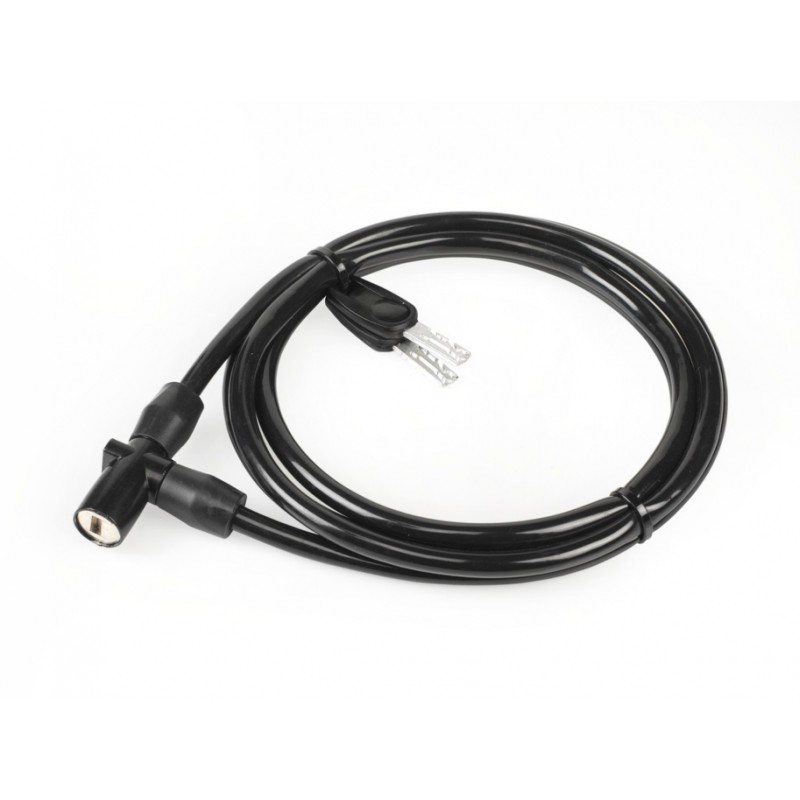 XLC LO-C16 ANTIVOL À CÂBLE Ø8mm/180cm NOIR - 2502322010 - 4055149117825