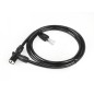 XLC LO-C16 ANTIVOL À CÂBLE Ø8mm/180cm NOIR - 2502322010 - 4055149117825