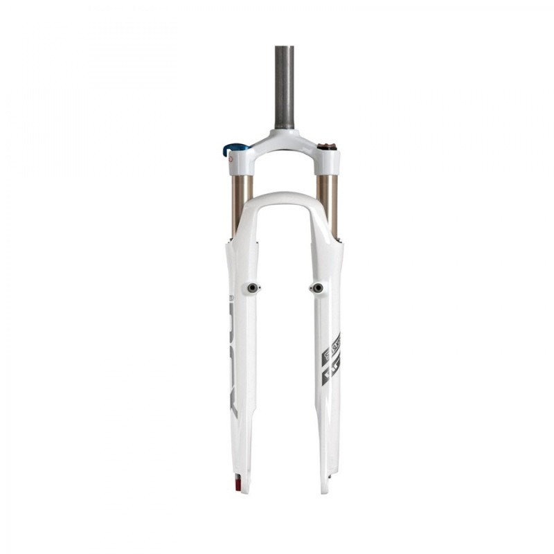 FOUR.SUNTOUR SF12 NRX-E LO-R 28 V-BRAKE 63 1-1/8 A-HEAD BLAN - SF12 NRX E LO R lite "P" - 4032191858432