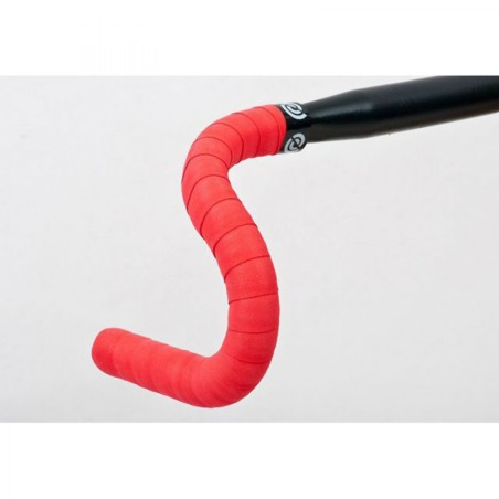 Ruban de guidon Bike Ribbon cork gel rouge sans liege plus resistant