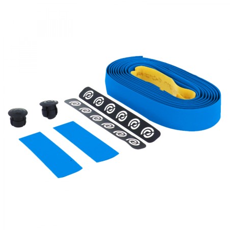 Ruban de guidon Bike Ribbon cork gel bleu