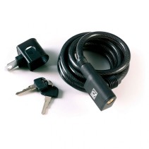 ANTIVOL CÂBLE SPIRAL 12 mm - 180 mm  AVEC SUPPORT - 33506 - 8420011335069
