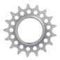 XLC COURONNE 1 1/8? 17 DENTS CHROMÉE MATE - 2502470600 - 4055149412418