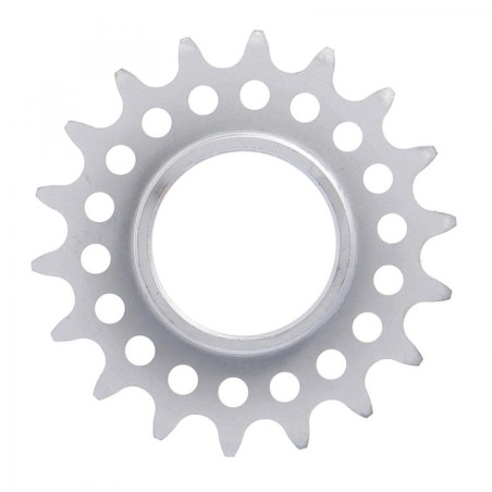 XLC COURONNE 1 1/8? 18 DENTS CHROMÉE MATE - 2502470700 - 4055149412425