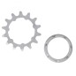 XLC COURONNE 1 1/8? 14 DENTS CHROMÉE MATE - 2502475000 - 4055149412432