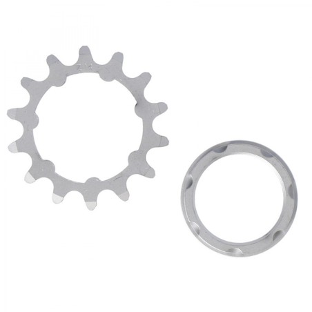 XLC COURONNE 1 1/8? 14 DENTS CHROMÉE MATE - 2502475000 - 4055149412432