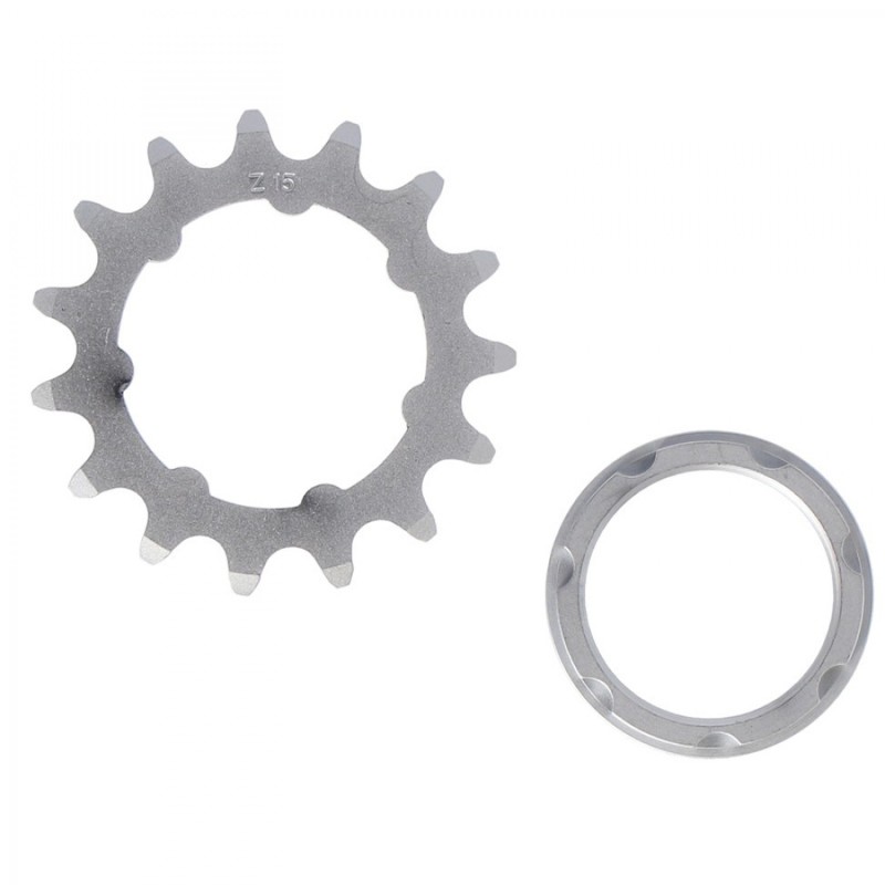 XLC COURONNE 1 1/8? 15 DENTS CHROMÉE MATE - 2502475100 - 4055149412456