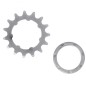 XLC COURONNE 1 1/8? 15 DENTS CHROMÉE MATE - 2502475100 - 4055149412456