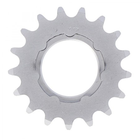 XLC COURONNE 1 1/8? 17 DENTS CHROMÉE MATE - 2502475300 - 4055149412470