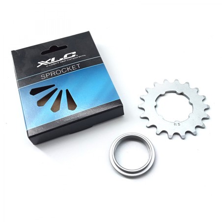 XLC COURONNE 1 1/8? 18 DENTS CHROMÉE MATE - 2502475400 - 4055149412487