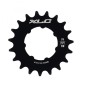 XLC COURONNE 1 1/8? 19 DENTS CHROMÉE MATE - 2502476000 - 4055149412494