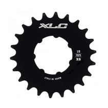 XLC COURONNE 1 1/8? 20 DENTS CHROMÉE MATE - 2502476100 - 4055149412500