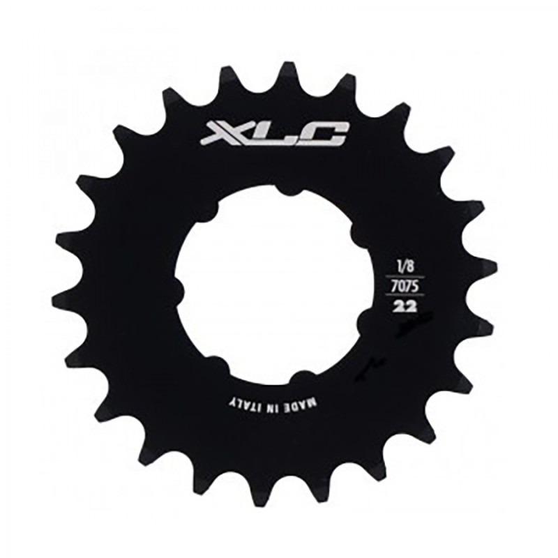 XLC COURONNE 1 1/8? 20 DENTS CHROMÉE MATE - 2502476100 - 4055149412500
