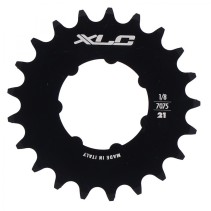 XLC COURONNE 1 1/8? 21 DENTS CHROMÉE MATE - 2502476200 - 4055149412524