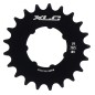 XLC COURONNE 1 1/8? 21 DENTS CHROMÉE MATE - 2502476200 - 4055149412524