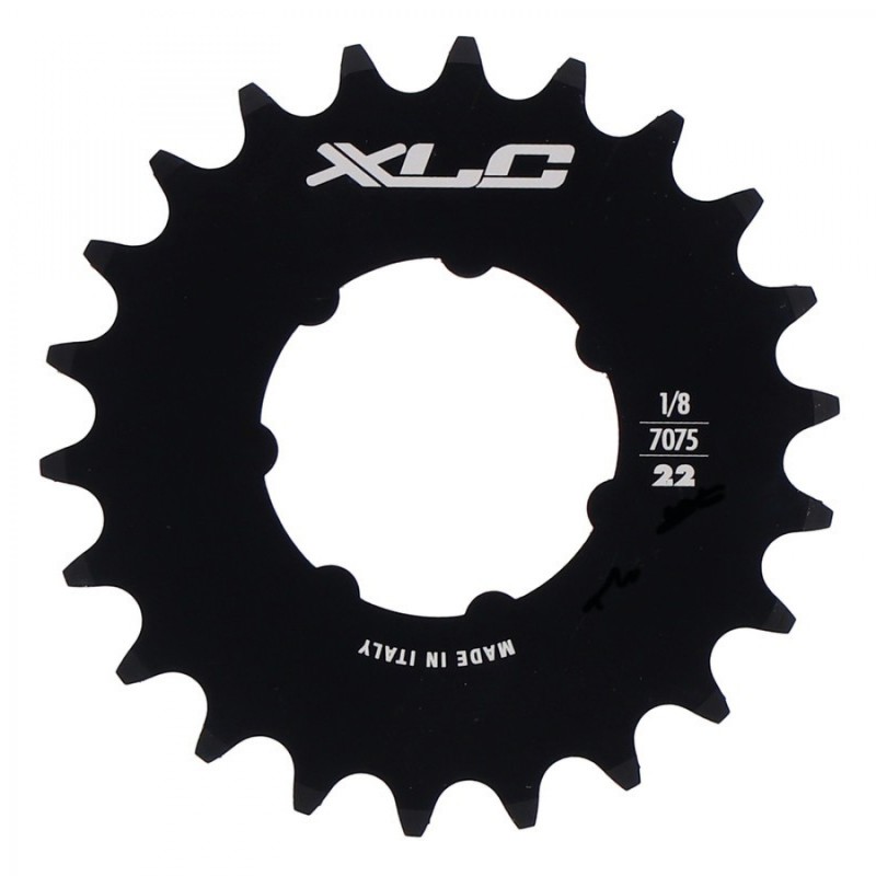 XLC COURONNE 1 1/8? 22 DENTS CHROMÉE MATE - 2502476300 - 4055149412548