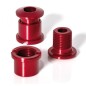 XLC CR-X01 JEU DE 5 VIS POUR PLATEAU 7 mm ROUGE - 2502840007 - 4032191797830