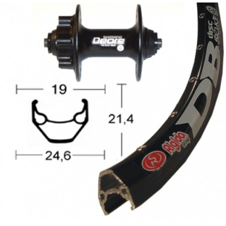 R.AV.28x1.75 WINORA RIG.ZAC2000 36TR.DEORE DI.6VI.BL.RA.100 - 2146692300 - 4032191611358